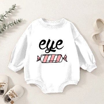 Discover Eye Candy Baby Romper Sweatshirts