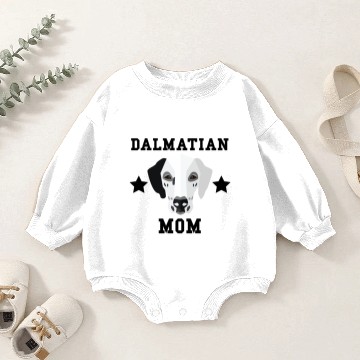 Discover Dalmatian Mom Dog Owner Baby Romper Sweatshirts