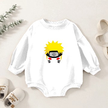 Discover Uzumaki Kyubi Baby Romper Sweatshirts