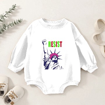 Discover Donald Resist Trump Baby Romper Sweatshirts