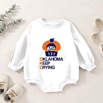 Discover OKC Cupcake Crying Baby Romper Sweatshirts