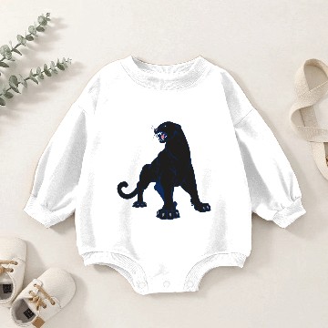 Discover Black Panther Baby Romper Sweatshirts