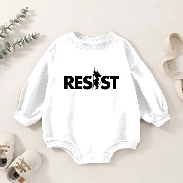 Discover RESIST Baby Romper Sweatshirts