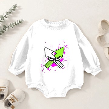 Discover Splatoon Squid Baby Romper Sweatshirts