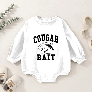 Discover Cougar Bait Baby Romper Sweatshirts