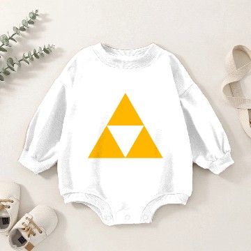 Discover Triforce Baby Romper Sweatshirts