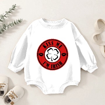 Discover Kiss Me Im Irish Baby Romper Sweatshirts