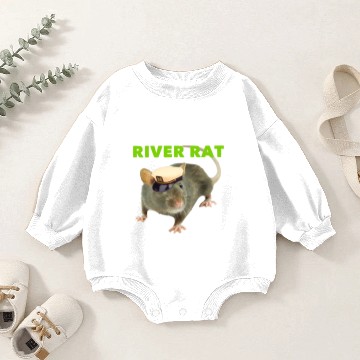 Discover river rat Baby Romper Sweatshirts