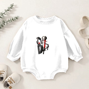 Discover Dajuan&Draco Logo Baby Romper Sweatshirts