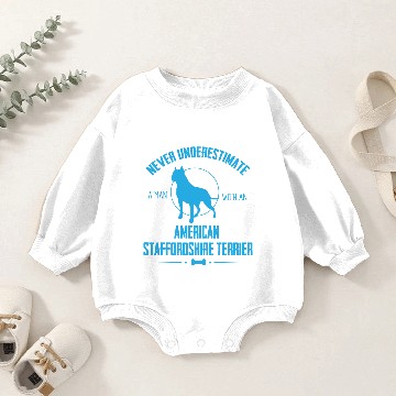 Discover Dog Stafford NUM Baby Romper Sweatshirts