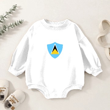 Discover St. Lucia Baby Romper Sweatshirts