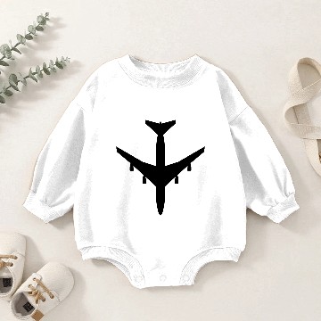 Discover boeing 747 airplane Baby Romper Sweatshirts