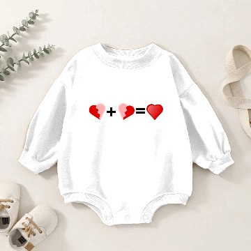 Discover broken hearts Baby Romper Sweatshirts