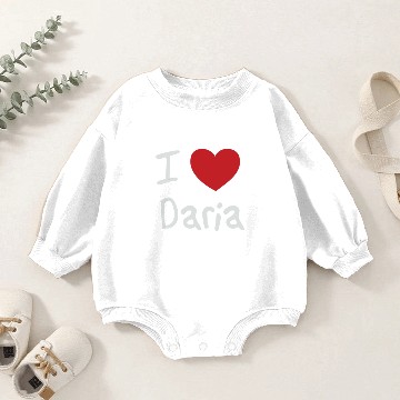 Discover I Love Daria Baby Romper Sweatshirts
