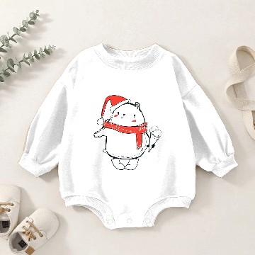 Discover Polar bear Baby Romper Sweatshirts