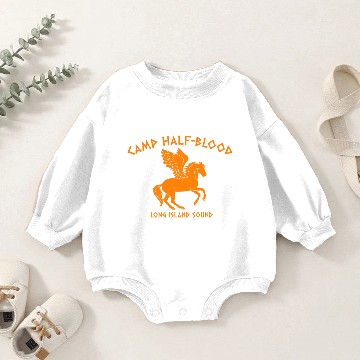 Discover Camp Half Blood Baby Romper Sweatshirts