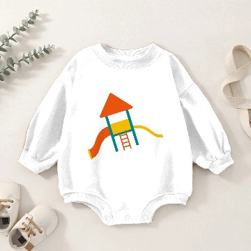 Discover Playground slide Baby Romper Sweatshirts