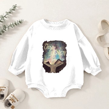 Discover Carpe' Diem Baby Romper Sweatshirts