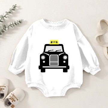 Discover london taxi Baby Romper Sweatshirts