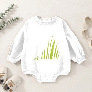 Discover wild grass Baby Romper Sweatshirts