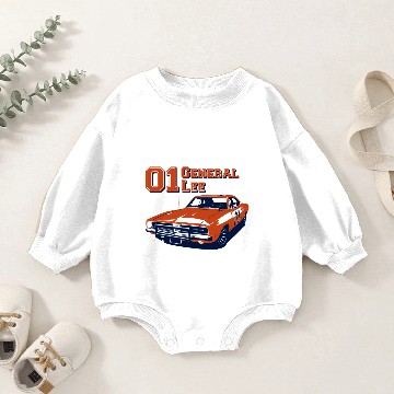 Discover general lee Baby Romper Sweatshirts