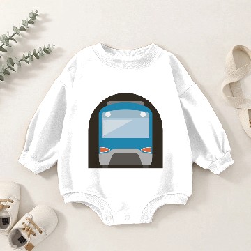 Discover Subway Baby Romper Sweatshirts