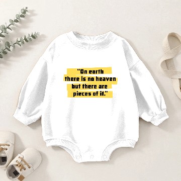 Discover Royal blue Heavenly Baby Romper Sweatshirts