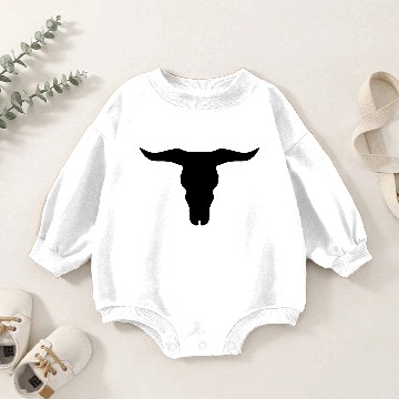 Discover buffalo skull Baby Romper Sweatshirts