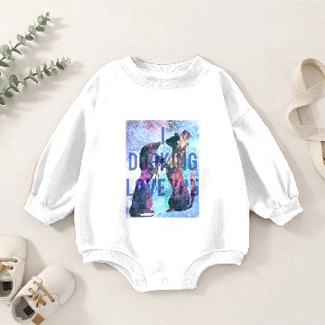 Discover I Dooking Love You Bride & Groom Ferrets2 Baby Romper Sweatshirts