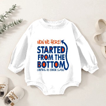 Discover Central HS Senior Class Baby Romper Sweatshirts