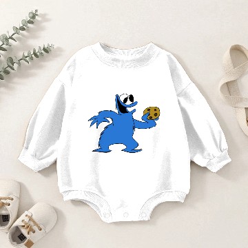 Discover Cookie Monster and a Cookie Baby Romper Sweatshirts