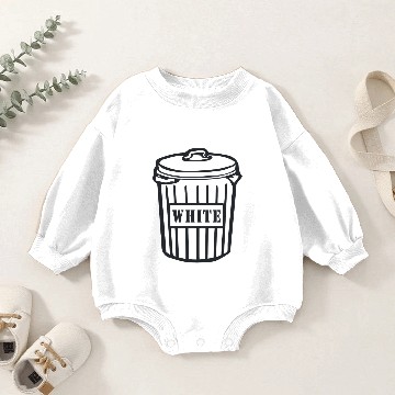 Discover White Trash Baby Romper Sweatshirts