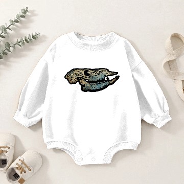 Discover cow skull Baby Romper Sweatshirts