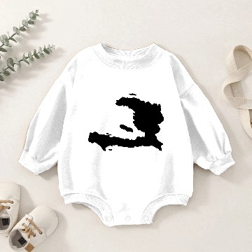 Discover Haiti Baby Romper Sweatshirts
