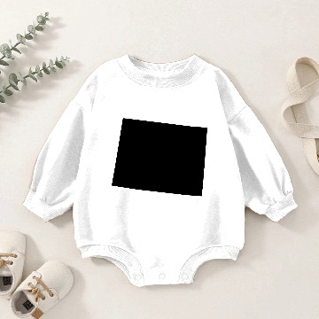 Discover Wyoming Baby Romper Sweatshirts
