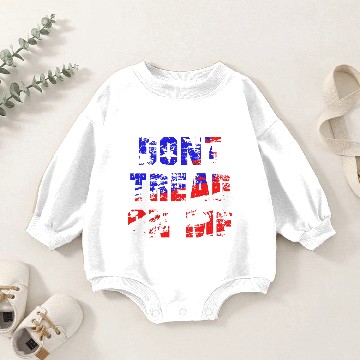 Discover Don't Tread on Me American Flag Inside Baby Romper Sweatshirts