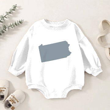 Discover Pennsylvania Baby Romper Sweatshirts