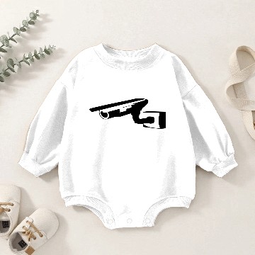 Discover Security Camera Baby Romper Sweatshirts