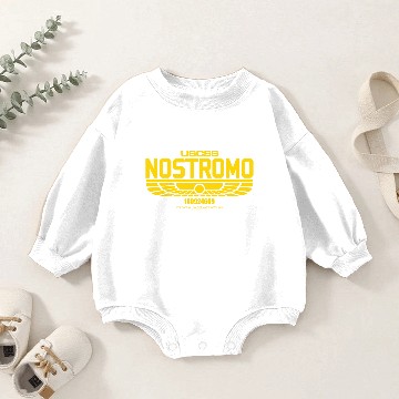 Discover USCSS NostromoUSCSS Nostromo Alien Baby Romper Sweatshirts