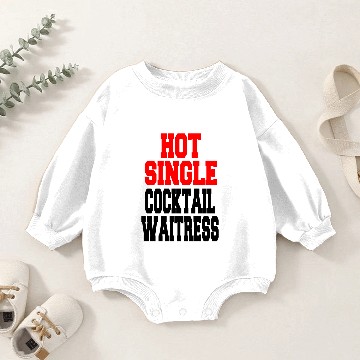 Discover Waitress - hot single cocktail waitress Baby Romper Sweatshirts