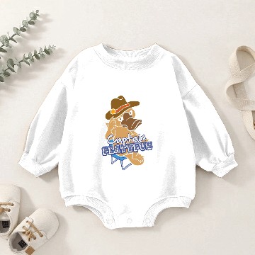 Discover CAPTAIN PLATYPUS Baby Romper Sweatshirts Baby Romper Sweatshirts
