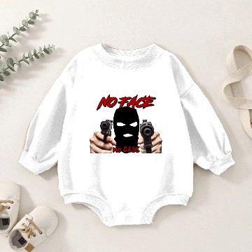 Discover No Face No Case Baby Romper Sweatshirts