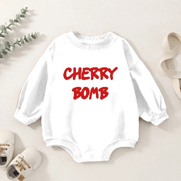 Discover Cherry bomb Baby Romper Sweatshirts