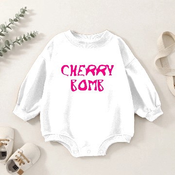 Discover cherry bomb graffiti Baby Romper Sweatshirts