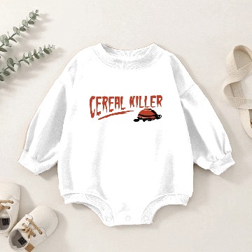 Discover Cereal Killer Baby Romper Sweatshirts