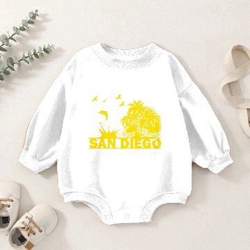 Discover Stay Classy San Diego Baby Romper Sweatshirts