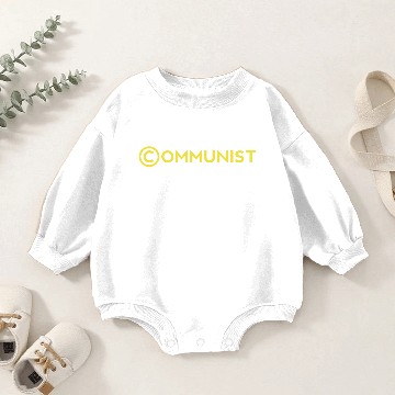 Discover Communist Copyright Baby Romper Sweatshirts