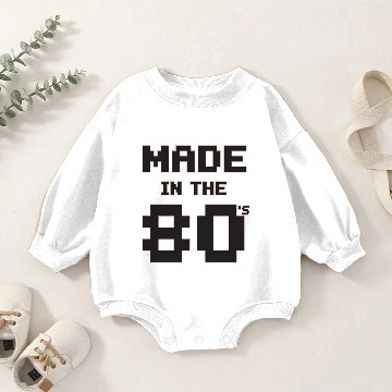 Discover Gamer - Made in the 80s Baby Romper Sweatshirts