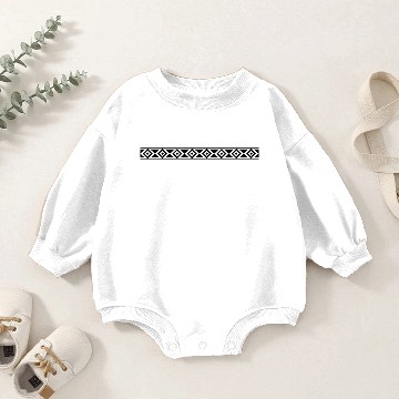 Discover Pendleton Design 2 Black Baby Romper Sweatshirts