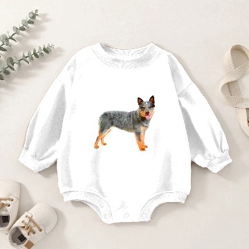 Discover Australian Cattle Dog Baby Romper Sweatshirts